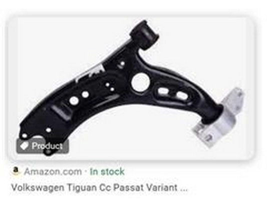 Control/Trailing Arm, wheel suspension (5N0407151)