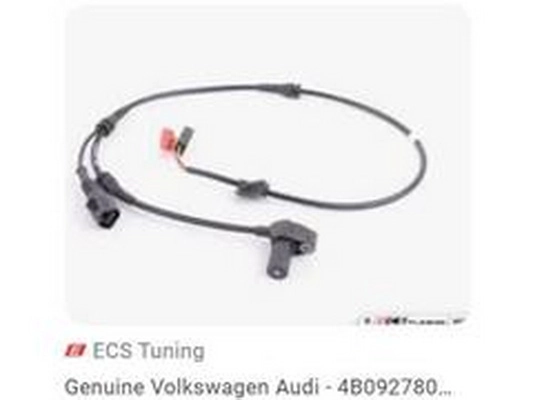 Sensor, wheel speed (4B0927803B)