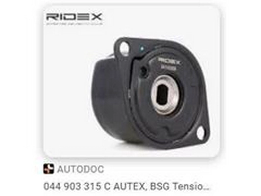 Tensioner Pulley, V-ribbed belt (044903315C)