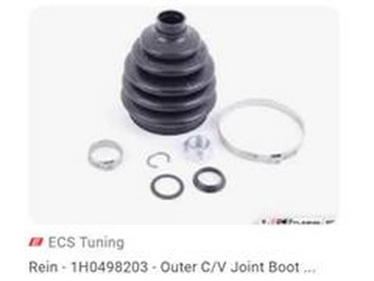 Bellow Kit, drive shaft (1H0498203)