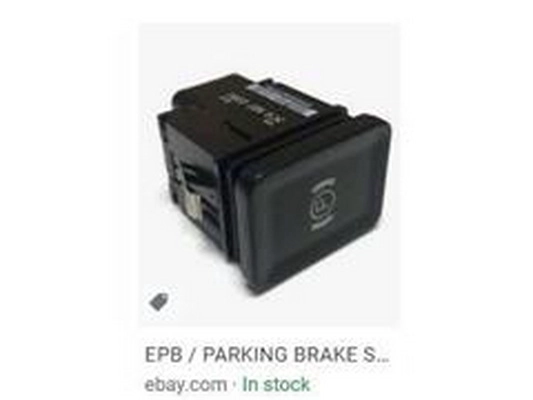 Switch, park brake actuation (3C0 927 225B)