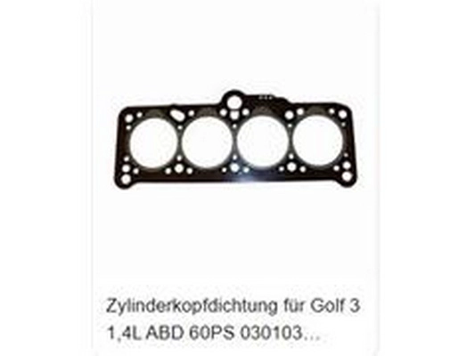 Gasket, cylinder head (030103383M)