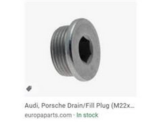 Screw Plug, Lambda sensor mount (WHT005282)