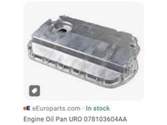 Oil Sump, automatic transmission (078103604AA)