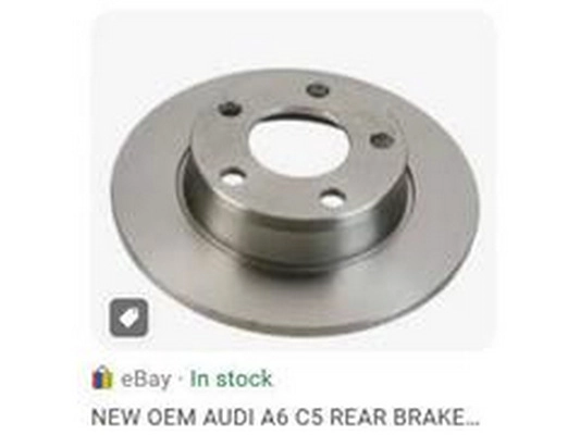 Brake Disc (4B0615601B)