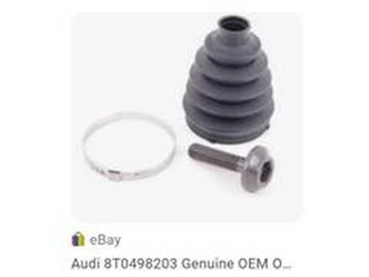 Bellow, drive shaft (8T0498203)