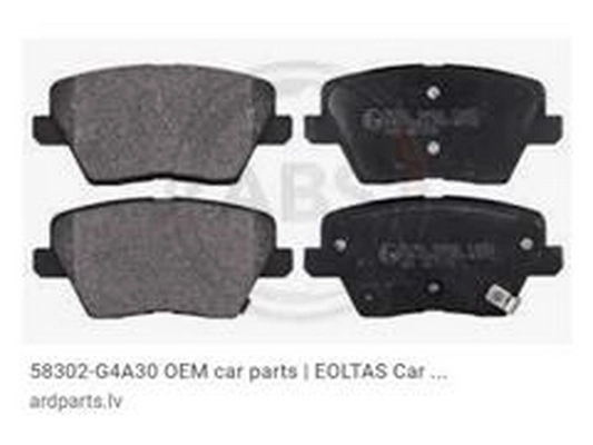 Brake Pad Set, disc brake (58302-G4A30)