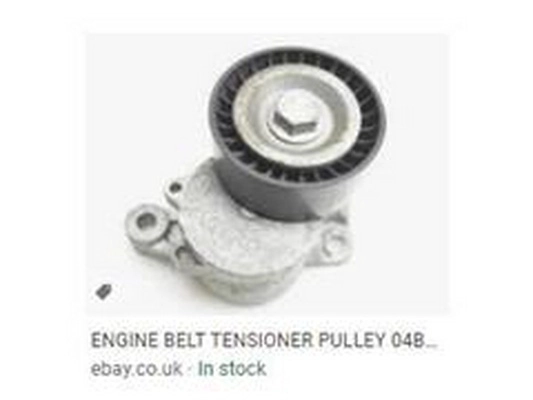 Tensioner Pulley, V-ribbed belt (04B903315)