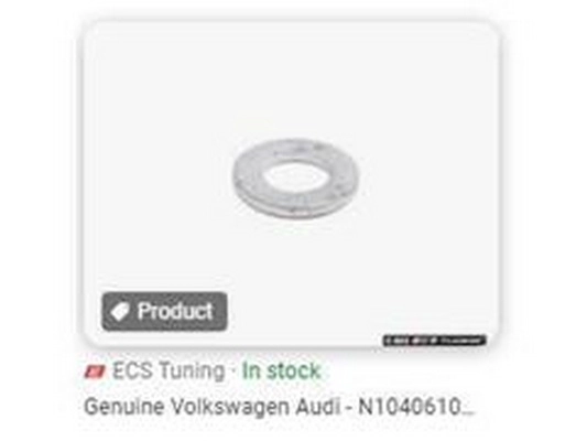 Mounting and Bolting Kit, control/trailing arm (N10406105)