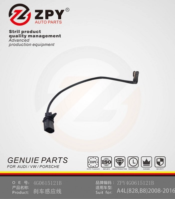 Warning Contact, brake pad wear (high performance brakes) (4G0 615 121B)