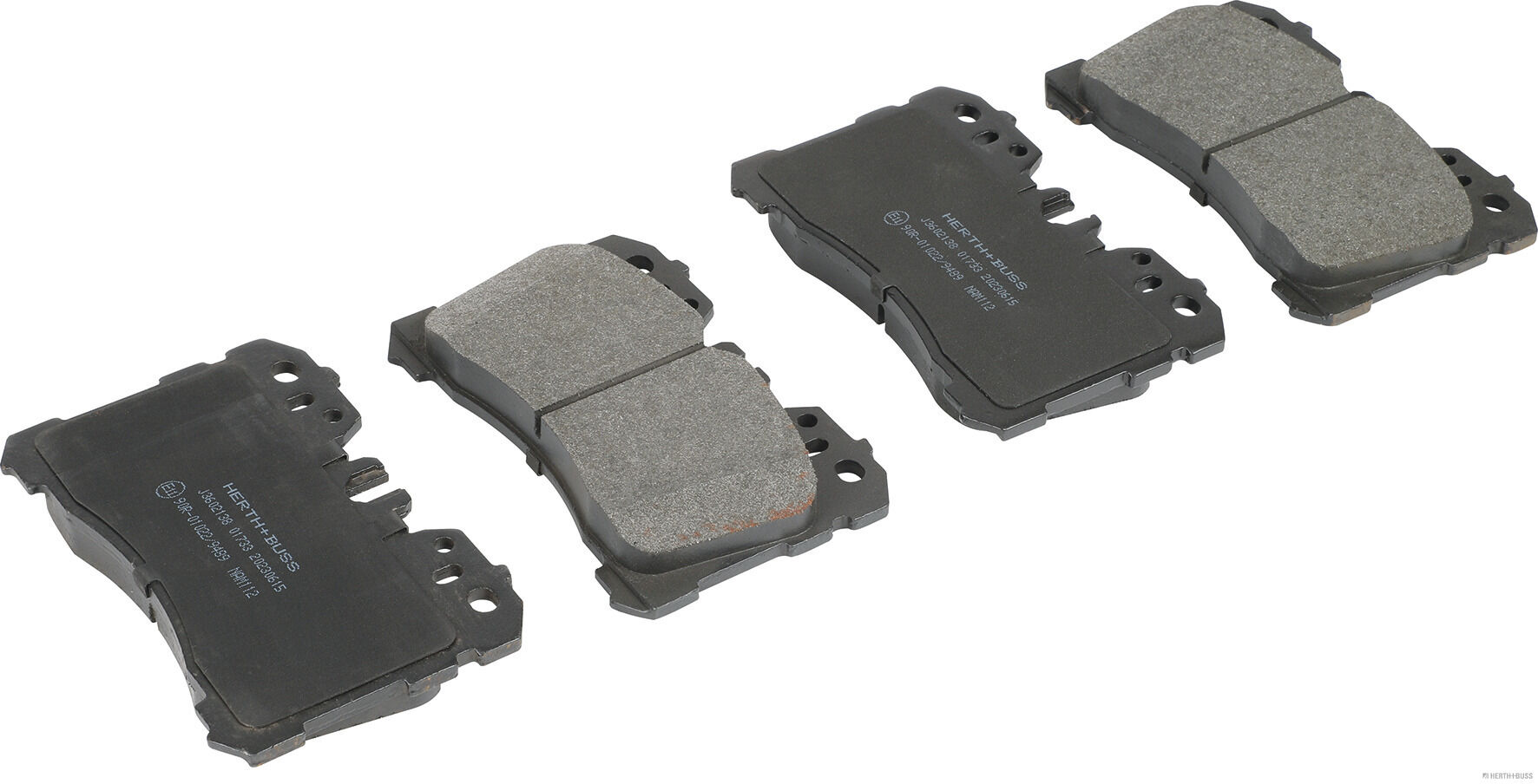 Brake Pad Set, disc brake (J3602138)