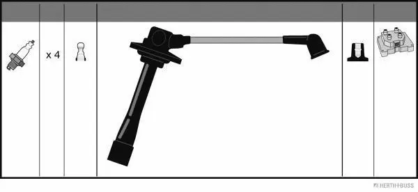 Ignition Cable Kit (J5383025)
