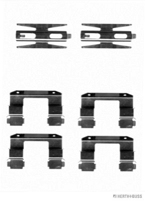 Accessory Kit, disc brake pad (J3660510)