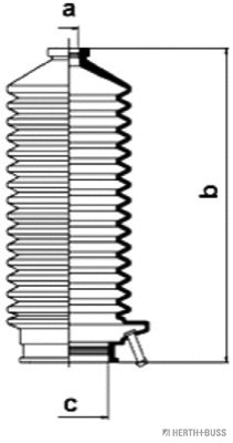 Bellow Kit, steering (J4104004)
