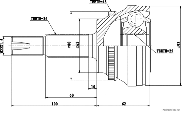Joint Kit, drive shaft
