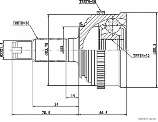 Joint Kit, drive shaft