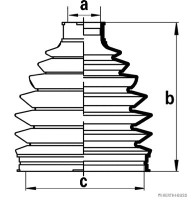Bellow Kit, drive shaft (J2861024)