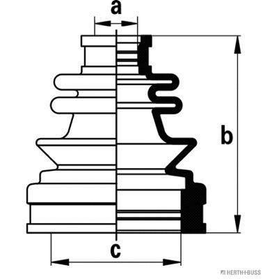 Bellow Kit, drive shaft (J2881020)