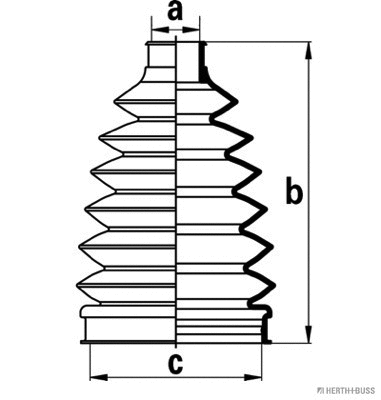 Bellow Kit, drive shaft (J2865011)