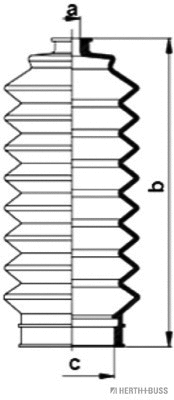 Bellow Kit, steering (J4104011)