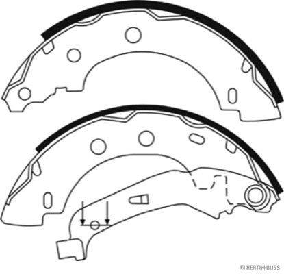 Brake Shoe Set