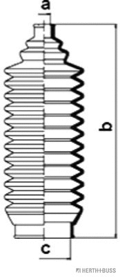 Bellow Kit, steering (J4105002)