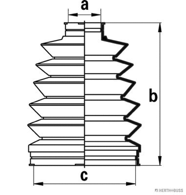 Bellow Kit, drive shaft (J2863011)