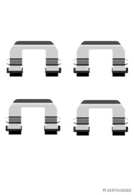 Accessory Kit, disc brake pad (J3660306)