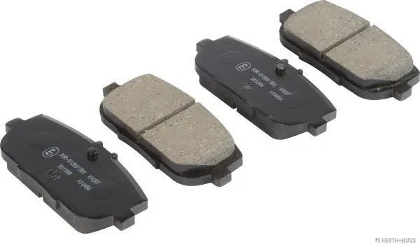 Brake Pad Set, disc brake (J3613020)