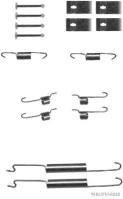 Accessory Kit, brake shoes (J3560305)