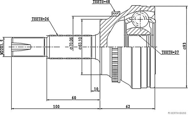 Joint Kit, drive shaft