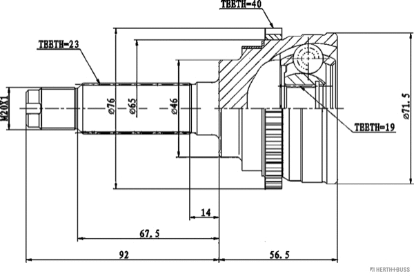 Joint Kit, drive shaft