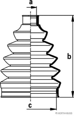 Bellow Kit, drive shaft (J2860907)
