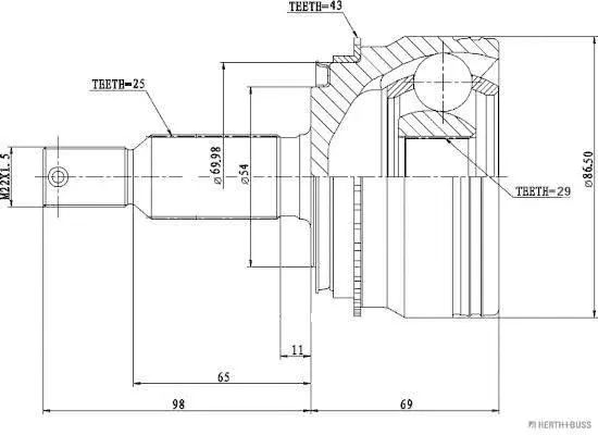 Joint Kit, drive shaft