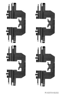 Accessory Kit, disc brake pad (J3663016)