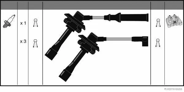 Ignition Cable Kit (J5387017)