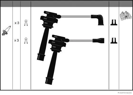 Ignition Cable Kit (J5385019)