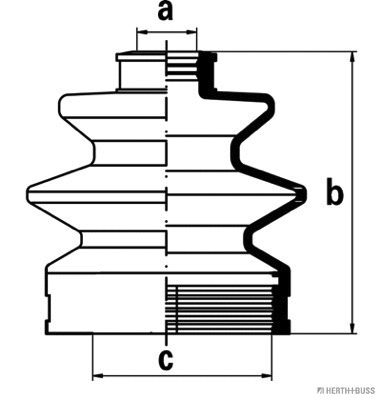 Bellow Kit, drive shaft (J2888001)