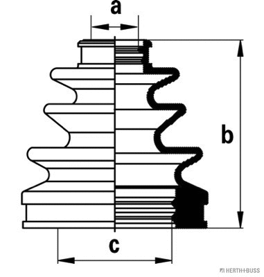 Bellow Kit, drive shaft (J2882020)