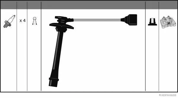 Ignition Cable Kit (J5382046)