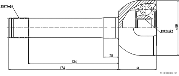 Joint Kit, drive shaft