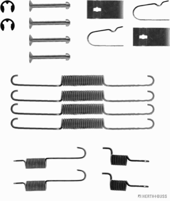 Accessory Kit, brake shoes (J3563000)