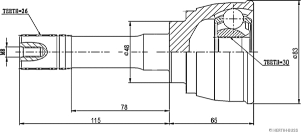 Joint Kit, drive shaft
