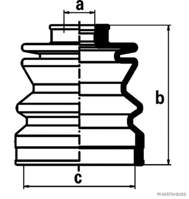 Bellow Kit, drive shaft (J2888000)