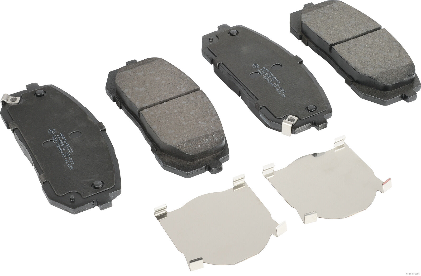 Brake Pad Set, disc brake (J3600573)