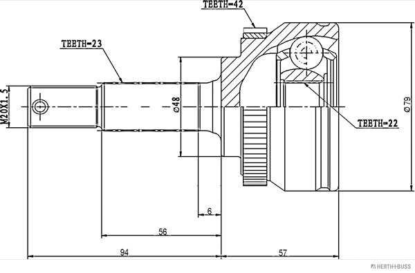 Joint Kit, drive shaft
