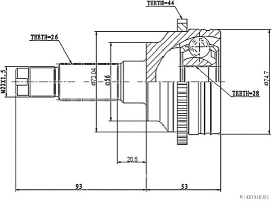 Joint Kit, drive shaft