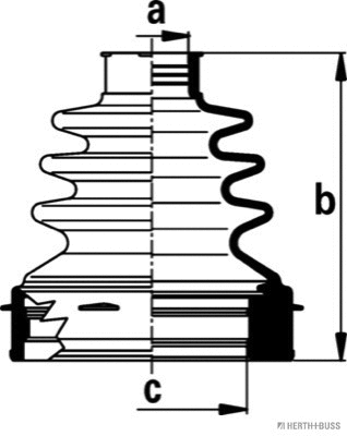 Bellow Kit, drive shaft (J2882021)