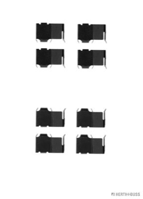 Accessory Kit, disc brake pad (J3663002)