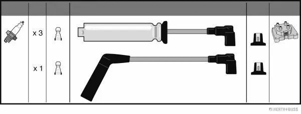Ignition Cable Kit (J5380906)
